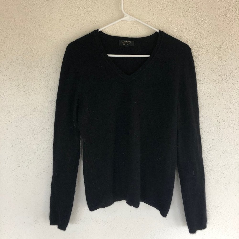 Black Cashmere Sweater